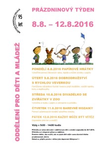 Prázdninový týden